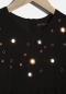 Preview: IKKS city black "mirror" dress noir